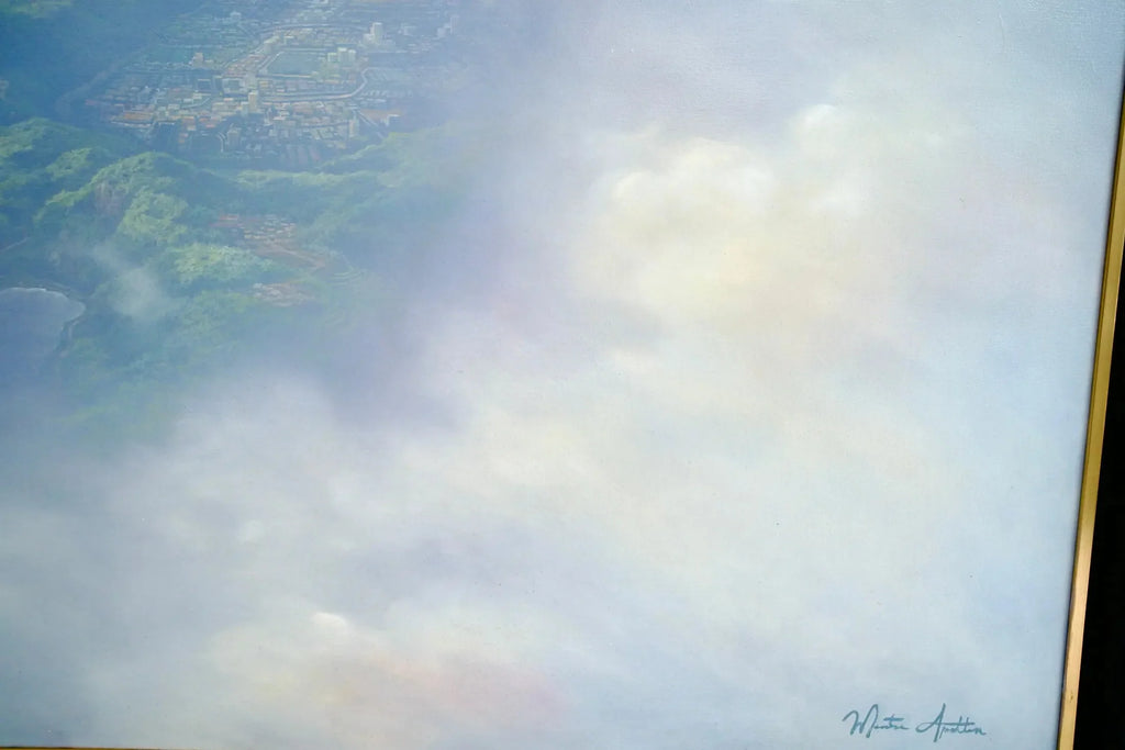 Aigles en Vol | 200 x 170 cm image 16 reproduction artisanale de tableau