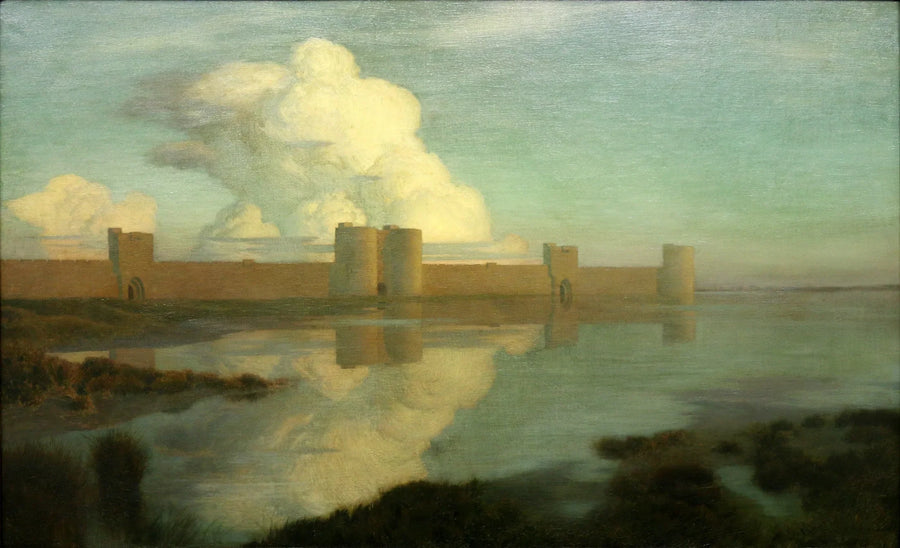 Aigues-Mortes - René Ménard image 1 copie de tableau peinte à la main
