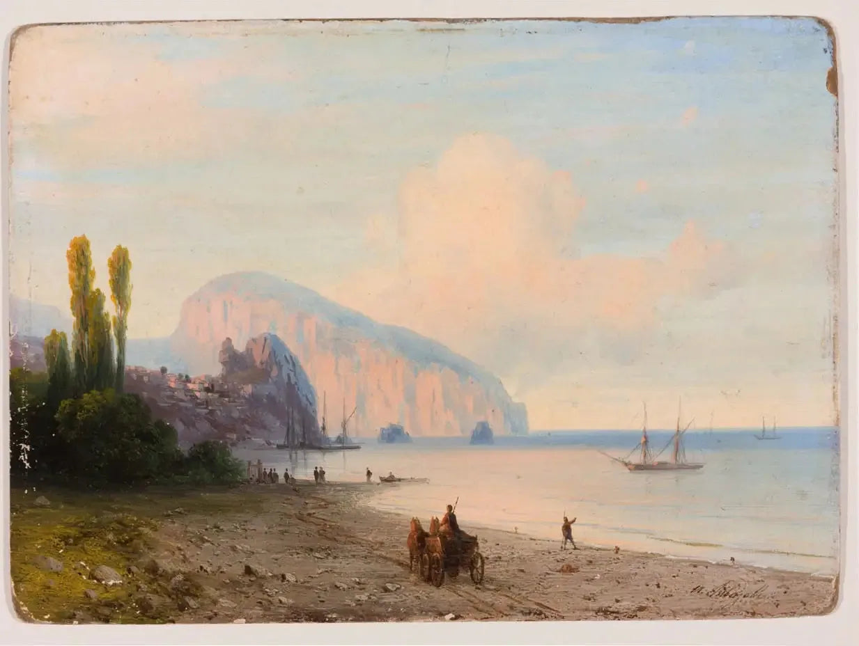Aiju-Dag - Ivan Aïvazovski image 1 copie de tableau peinte à la main