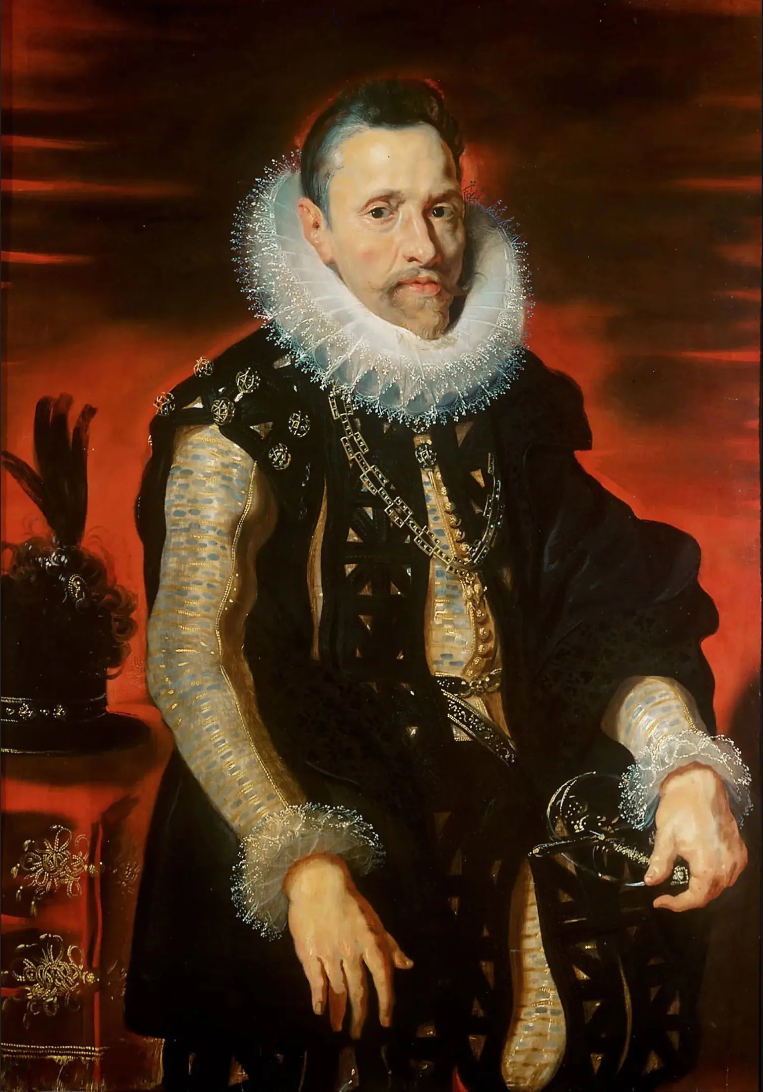 Albert d'Autriche (1559-1621) - Peter Paul Rubens image 1 reproduction artisanale de tableau