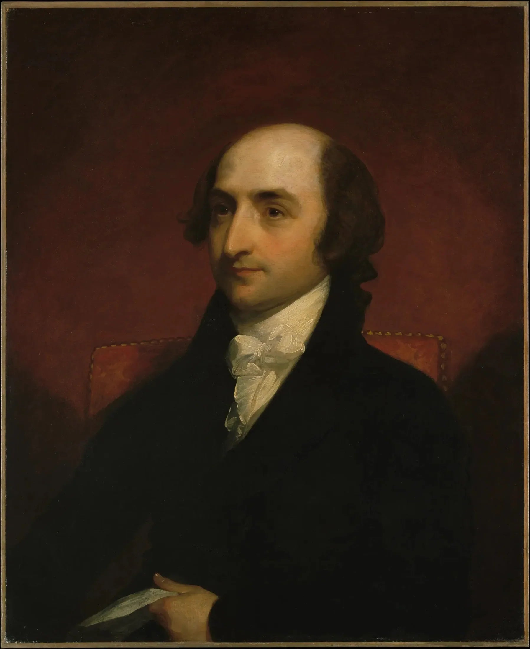 Albert Gallatin - Gilbert Stuart image 1 tableau peint à l’huile sur toile