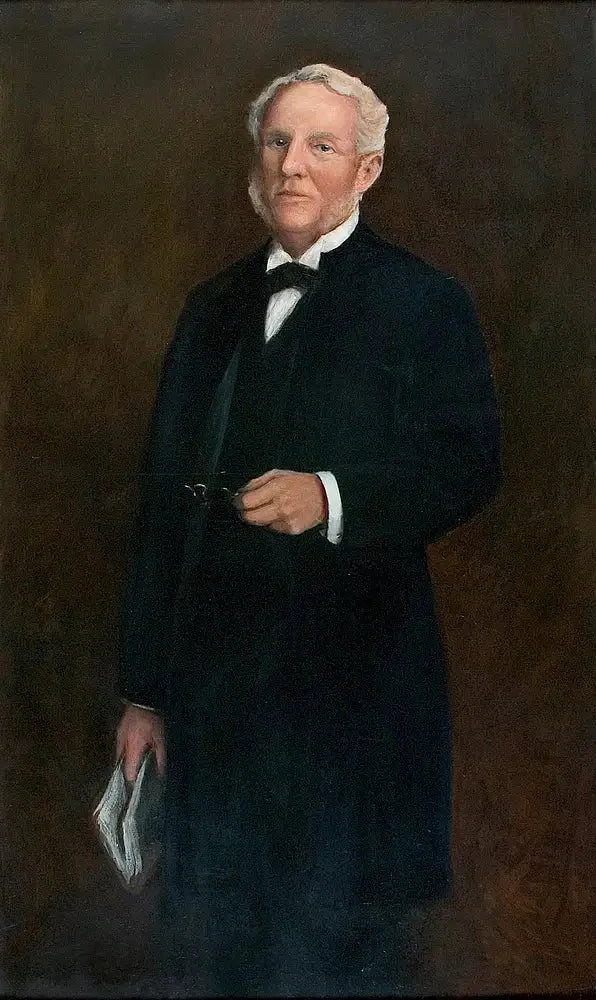 Albert Harkness (1822–1907) - William Merritt Chase image 1 reproduction de peinture à l’huile