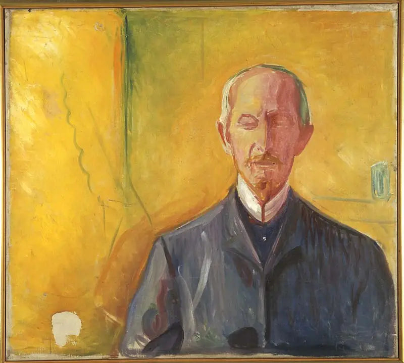 Albert Kollmann - Edvard Munch image 1 reproduction de peinture à l’huile