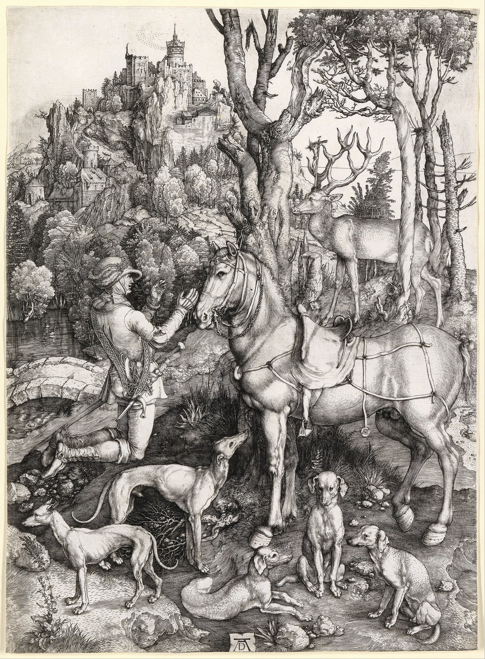 Saint Eustache - Albrecht Dürer