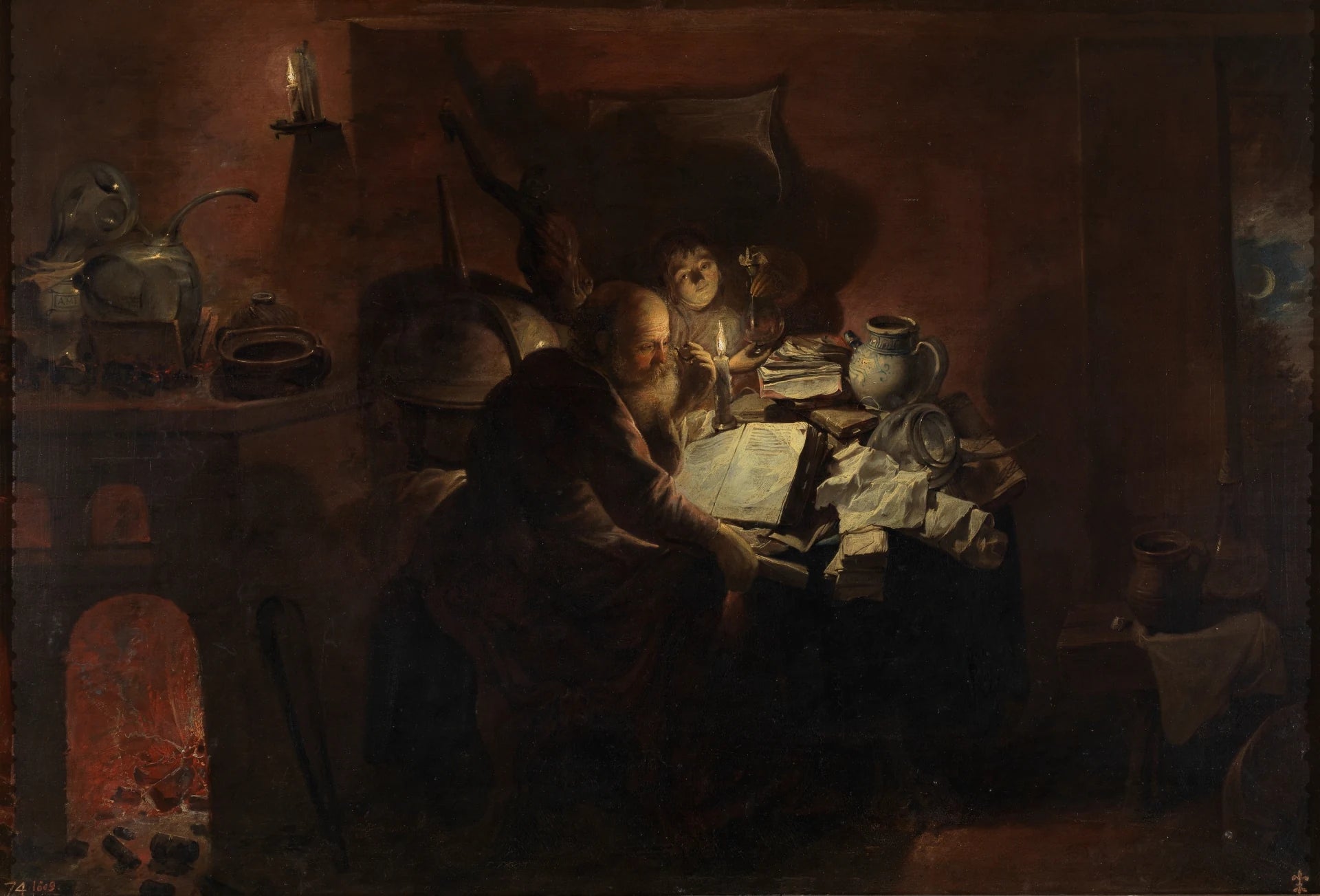 L'alchimiste - David Ryckaert III