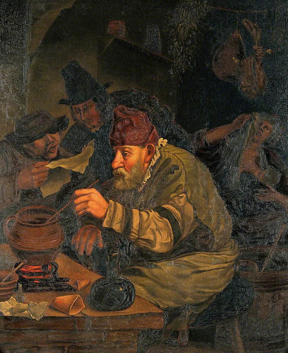 alchimistes - Jan Steen image 1 copie de tableau peinte à la main