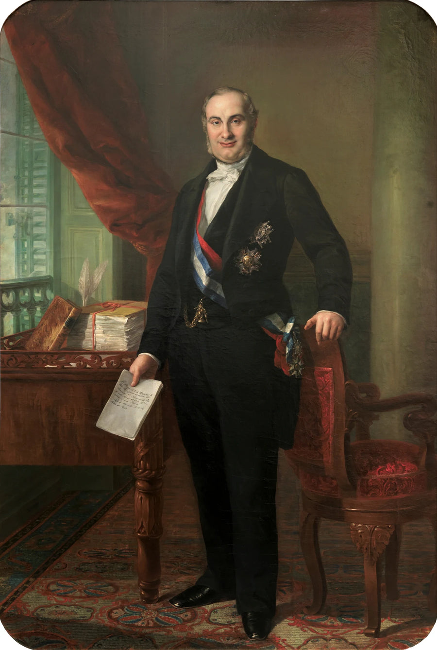 Alejandro Mon - Bernardo López y Piquer|Vicente López Portaña