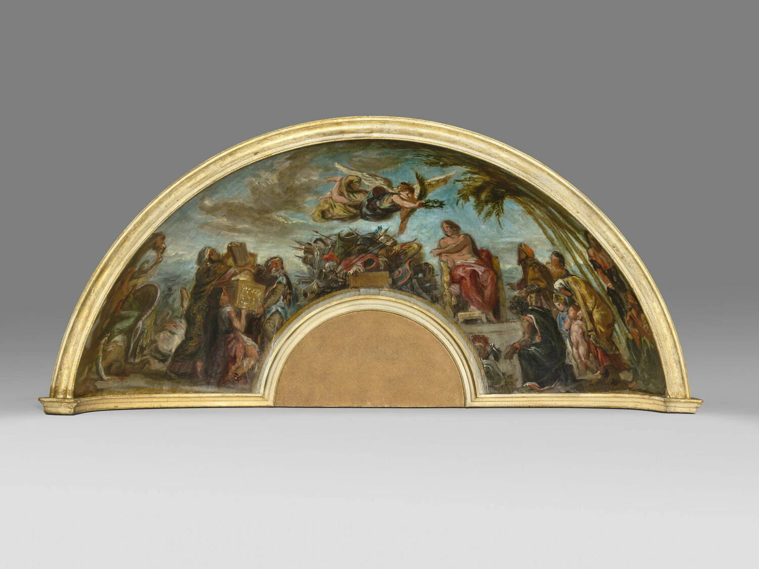 Alexandre fait enfermer dans un coffre en or les poèmes d'Homère - Eugène Delacroix