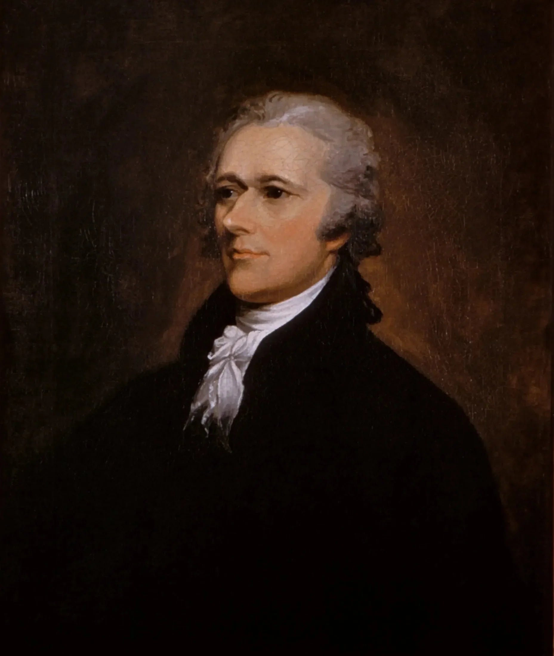 Alexandre Hamilton - John Trumbull image 1 reproduction artisanale de tableau