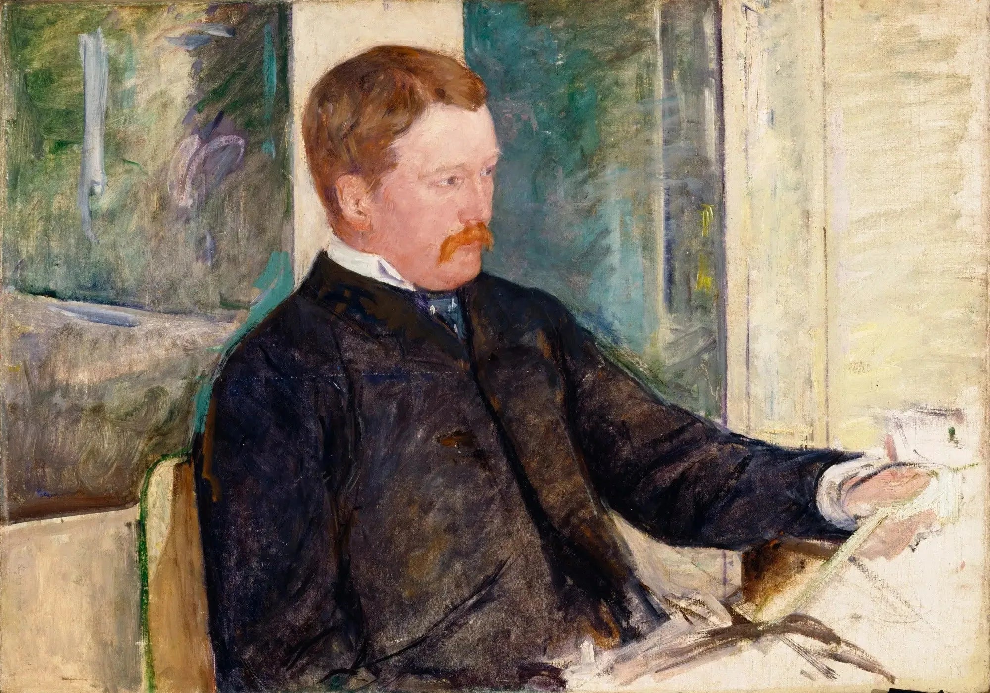 Alexandre J. Cassatt - Mary Cassatt image 1 reproduction artisanale de tableau