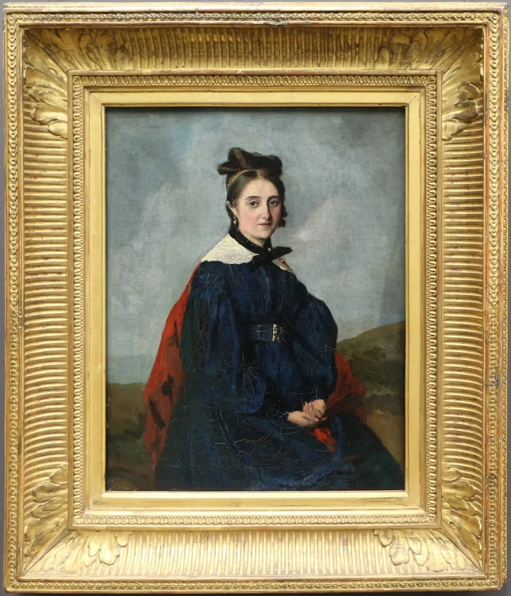 Alexina Ledoux - Jean-Baptiste Camille Corot image 1 reproduction d’œuvre d’art à l’huile