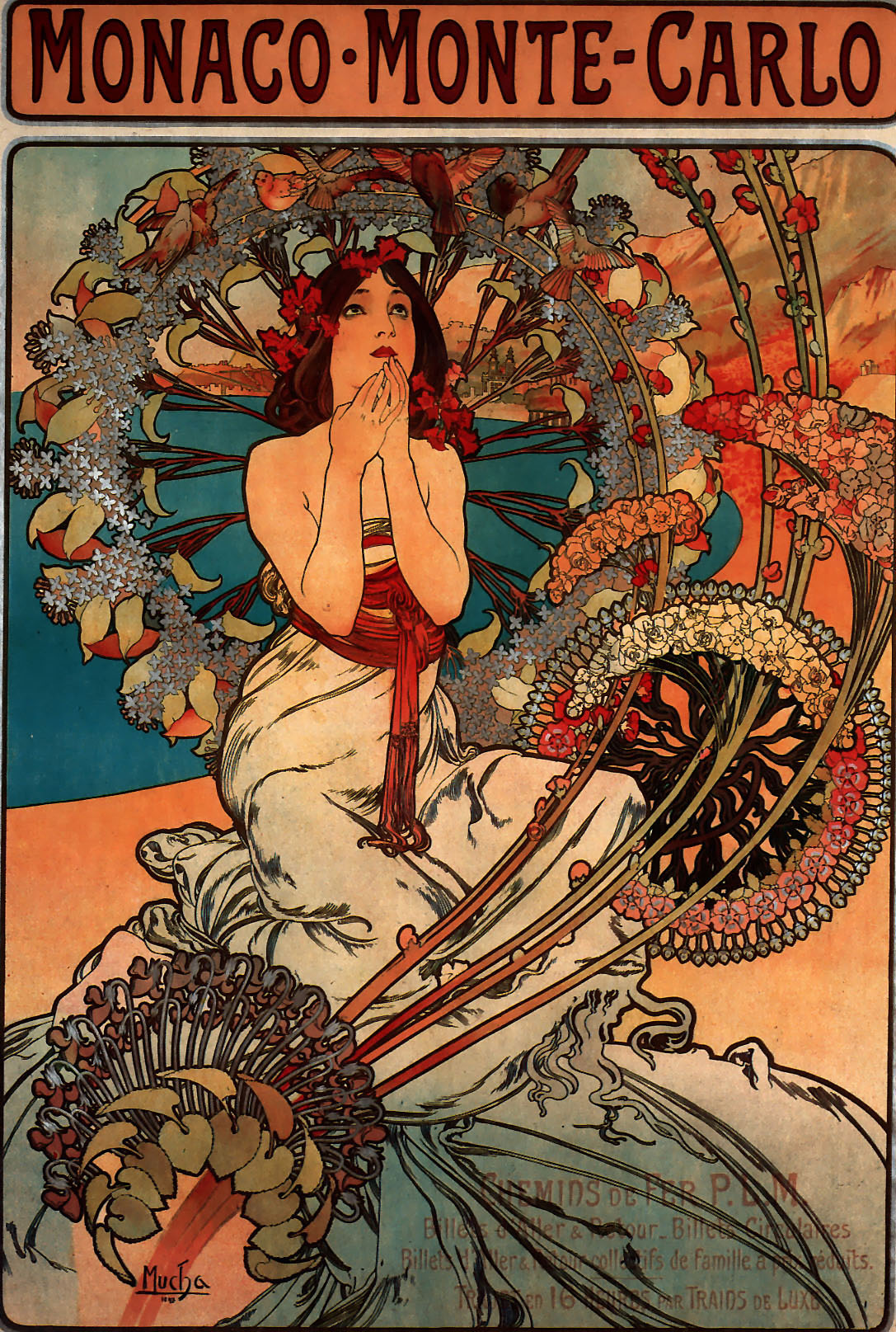 Monaco Monte Carlo, 1897 - Alfons Mucha