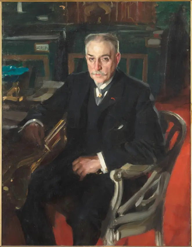 Alfred Beurdeley - Anders Zorn image 1 copie peinte à la main à l’huile