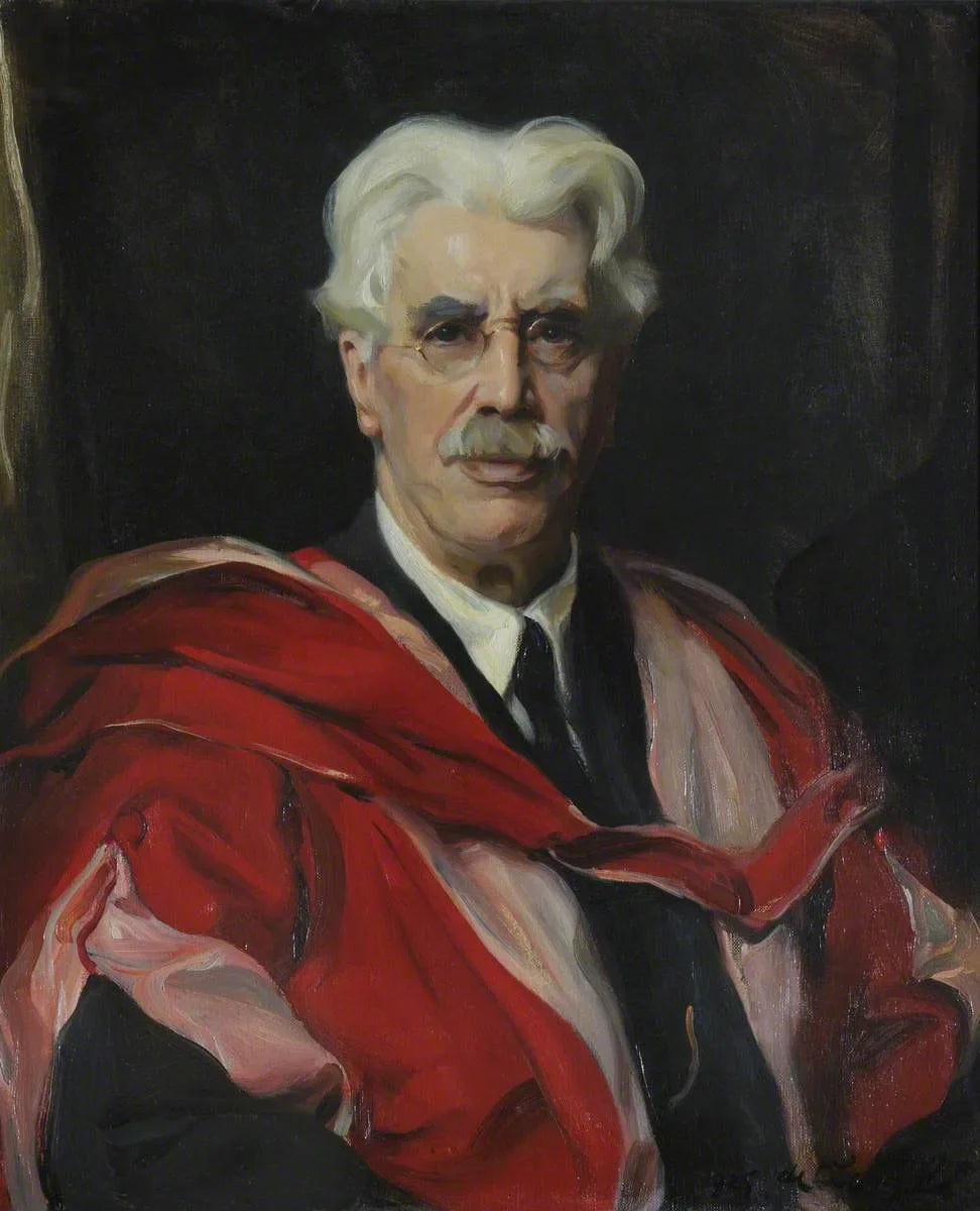 Alfred Cort Haddon (1856–1940), membre, anthropologue, défenseur de l'éducation des femmes à Cambridge - Philip de László image 1 reproduction artisanale de tableau