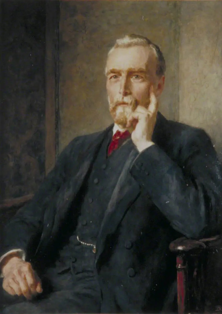 Alfred Fowell Buxton (1854–1952), président du conseil du comté de Londres - Briton Rivière image 1 reproduction réalisée par Alpha Reproduction