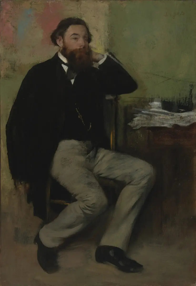 Alfred Niaudet - Edgar Degas image 1 copie de tableau peinte à la main