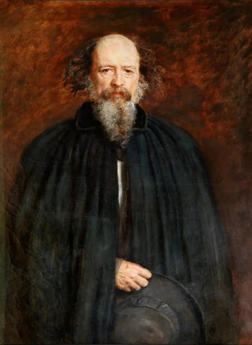 Alfred Tennyson (1809–1892), 1er baron Tennyson, FRS - John Everett Millais image 1 reproduction de peinture à l’huile