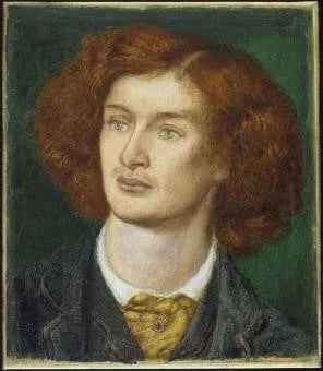 Algernon Charles Swinburne - Dante Gabriel Rossetti image 1 reproduction de peinture à l’huile