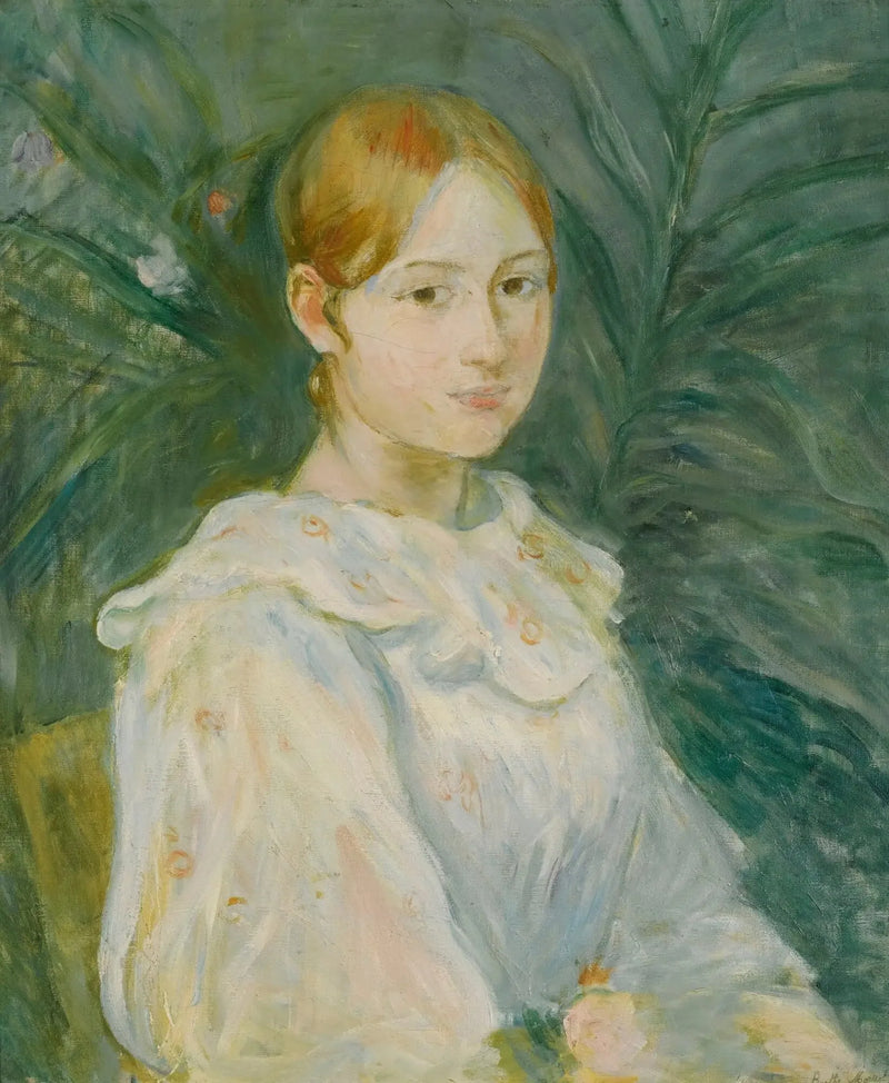 Alice Gamby en buste - Berthe Morisot