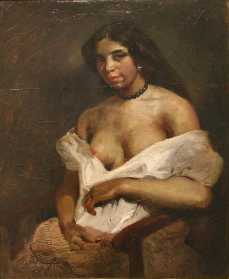 Aline la mulâtresse - Eugène Delacroix