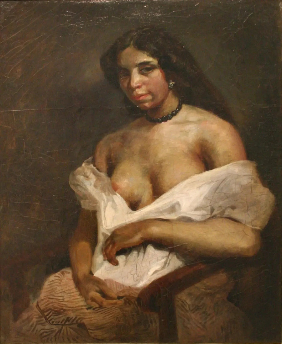Aline la mulâtresse - Eugène Delacroix