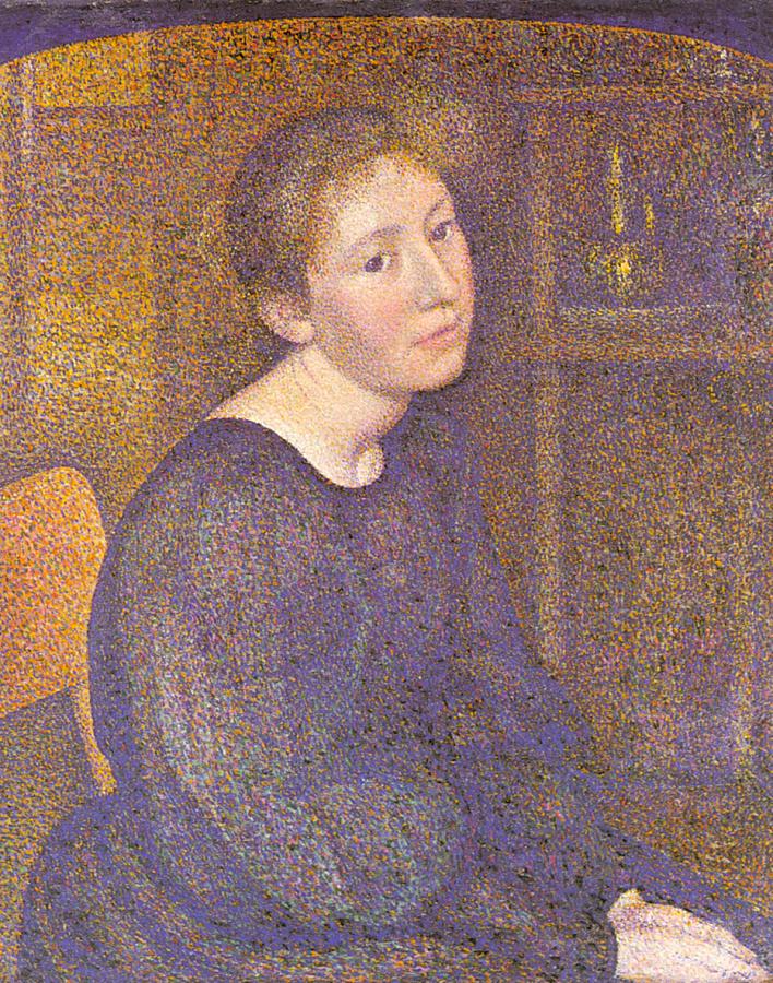 Aline Maréchal - Georges Lemmen image 1 tableau peint à l’huile sur toile