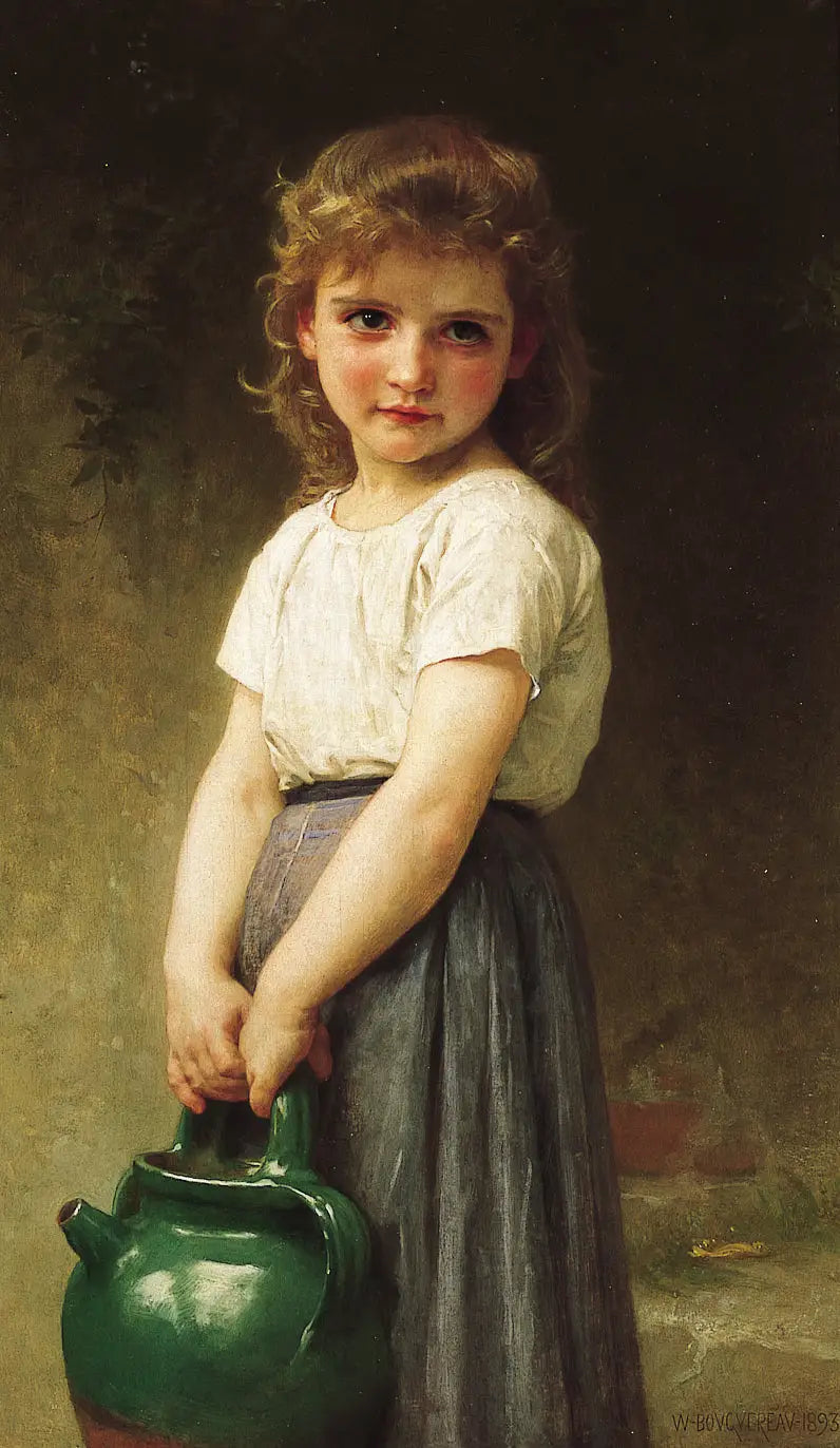 Allant à la fontaine - Bouguereau