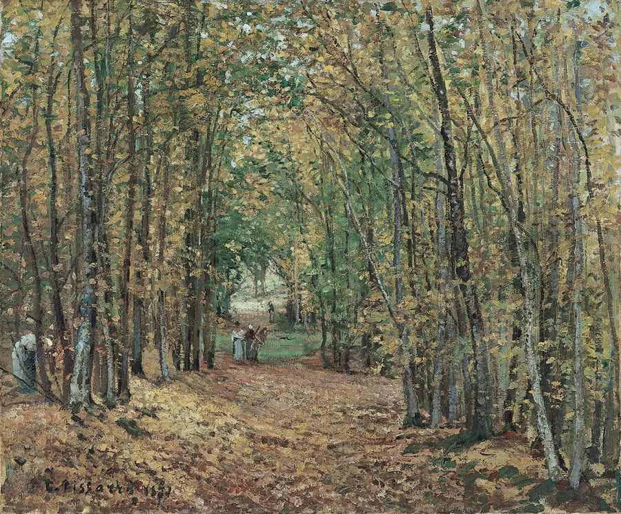 Allée dans le parc de Marly - Camille Pissarro