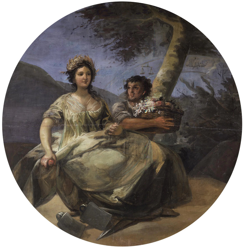 Allégorie de l'Agriculture - Francisco de Goya