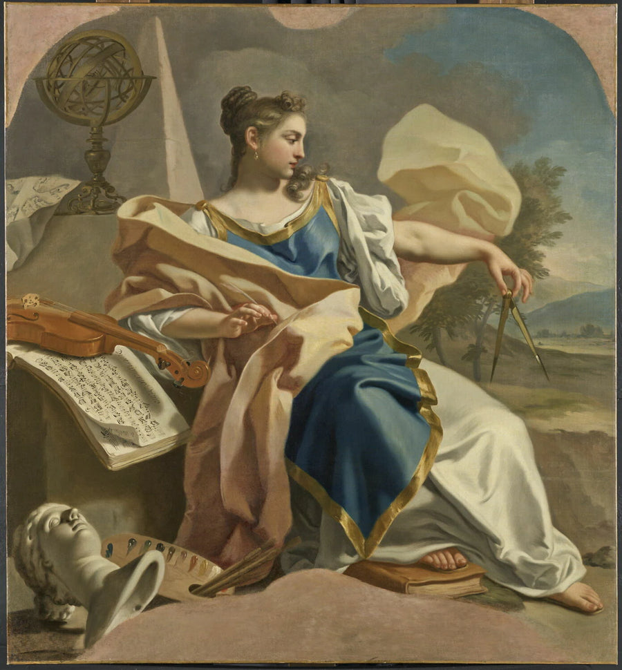 Allégorie des Arts - Francesco de Mura