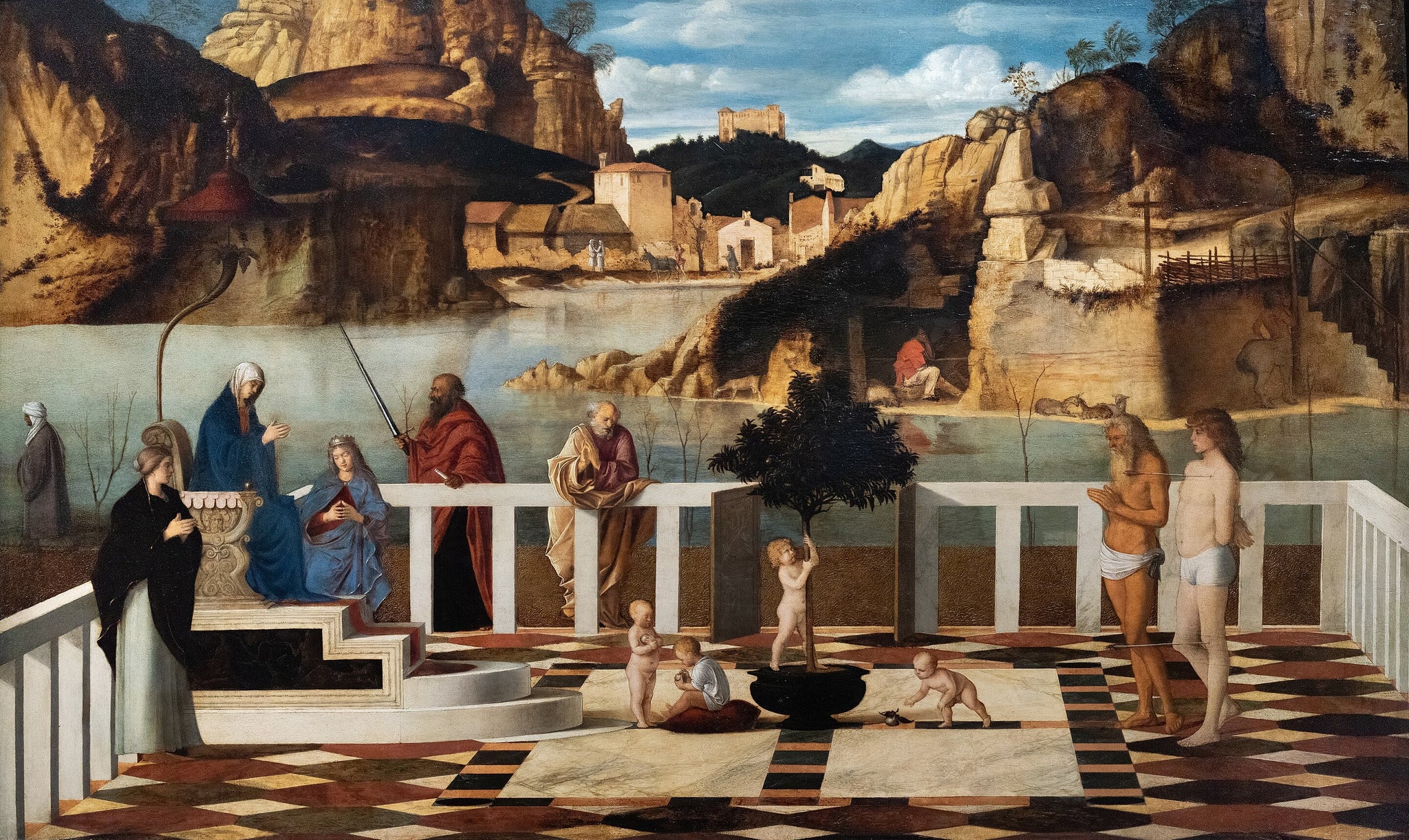 Allégorie chrétienne - Giovanni Bellini image 1 tableau peint à l’huile sur toile