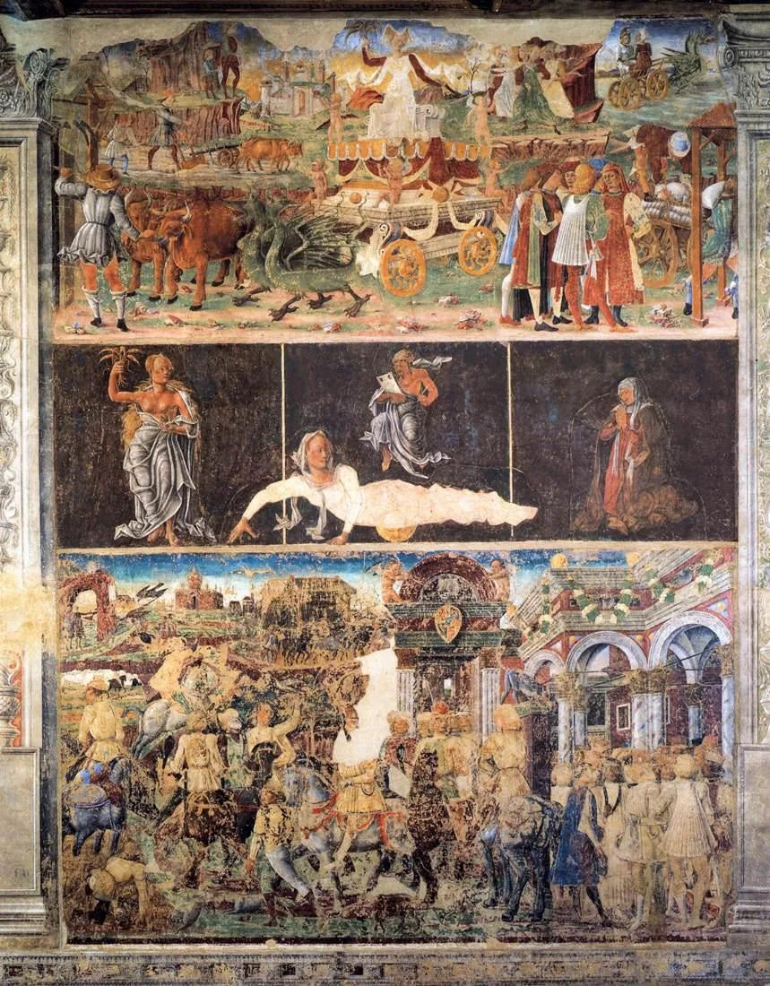 Allégorie d'août : Le triomphe de Cérès - Cosmè Tura image 1 reproduction d’œuvre d’art à l’huile