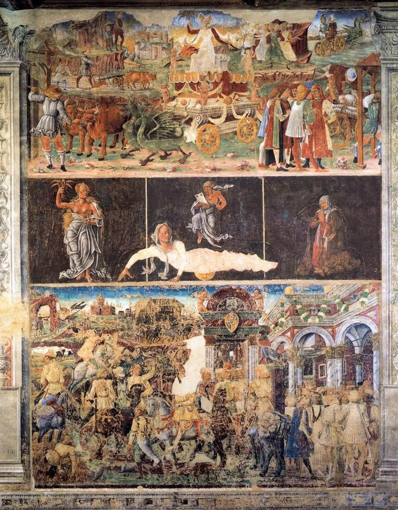 Allégorie d'août : Le triomphe de Cérès - Cosmè Tura
