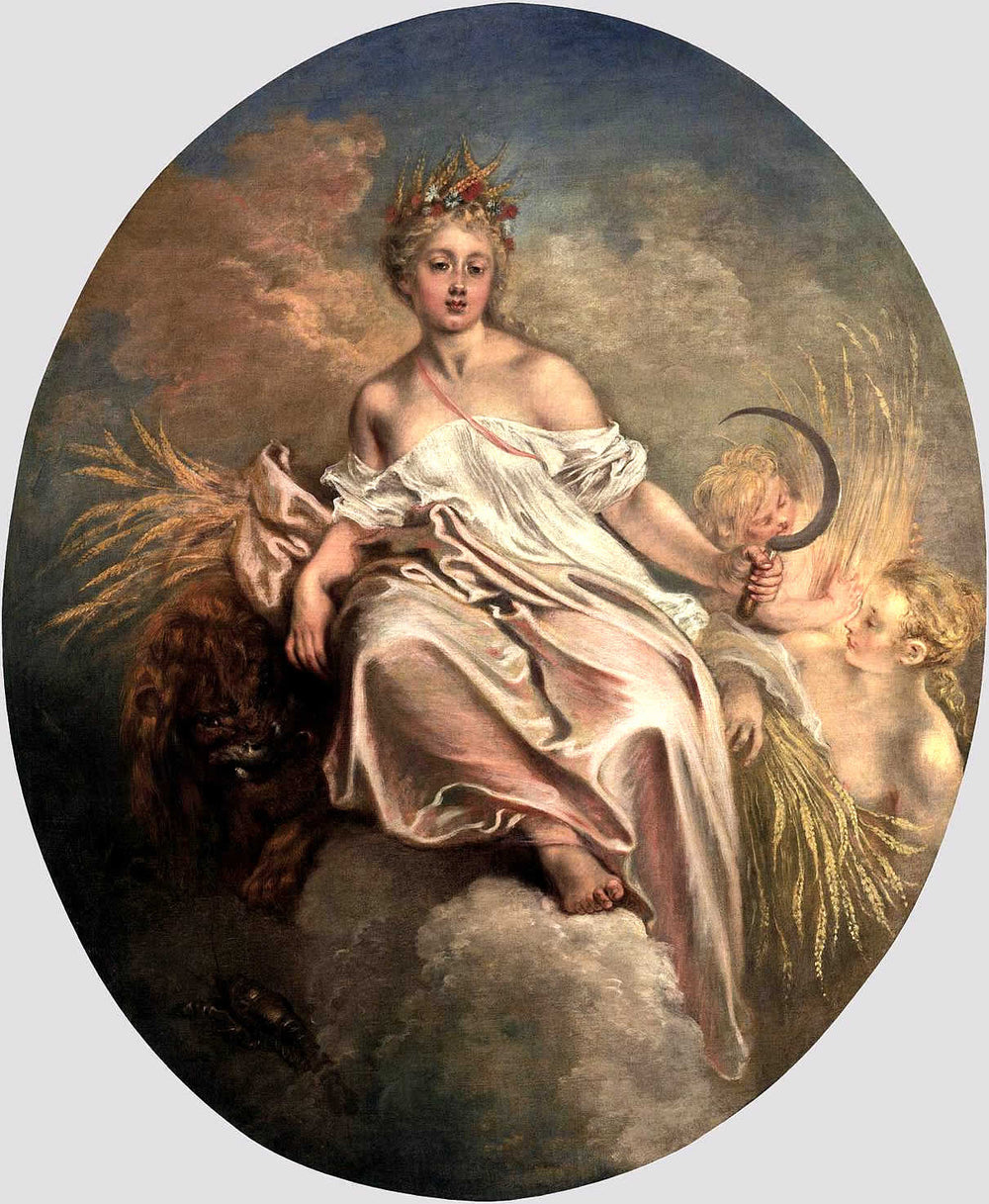 Allégorie de l’Été sous les traits de Cérès - Antoine Watteau - Alpha Reproduction