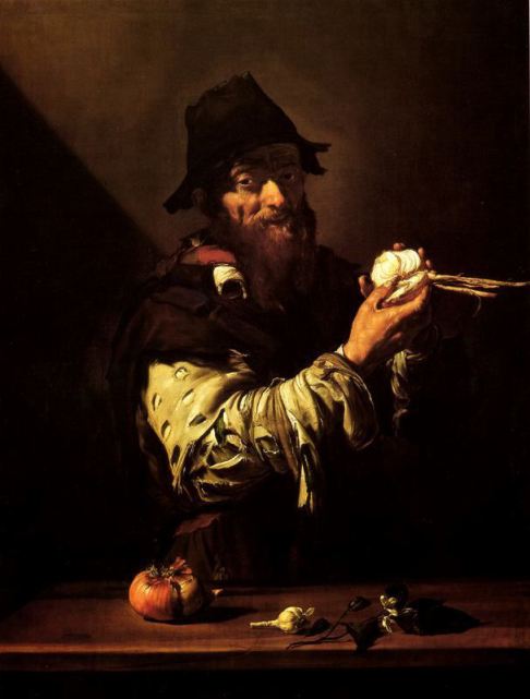 Allégorie de l'odorat - Jusepe de Ribera image 1 copie de tableau peinte à la main