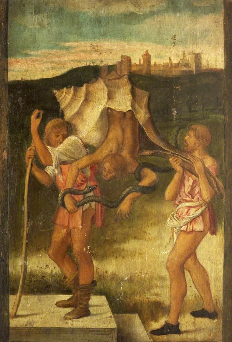 Allégorie de la calomnie - Giovanni Bellini image 1 reproduction artisanale de tableau