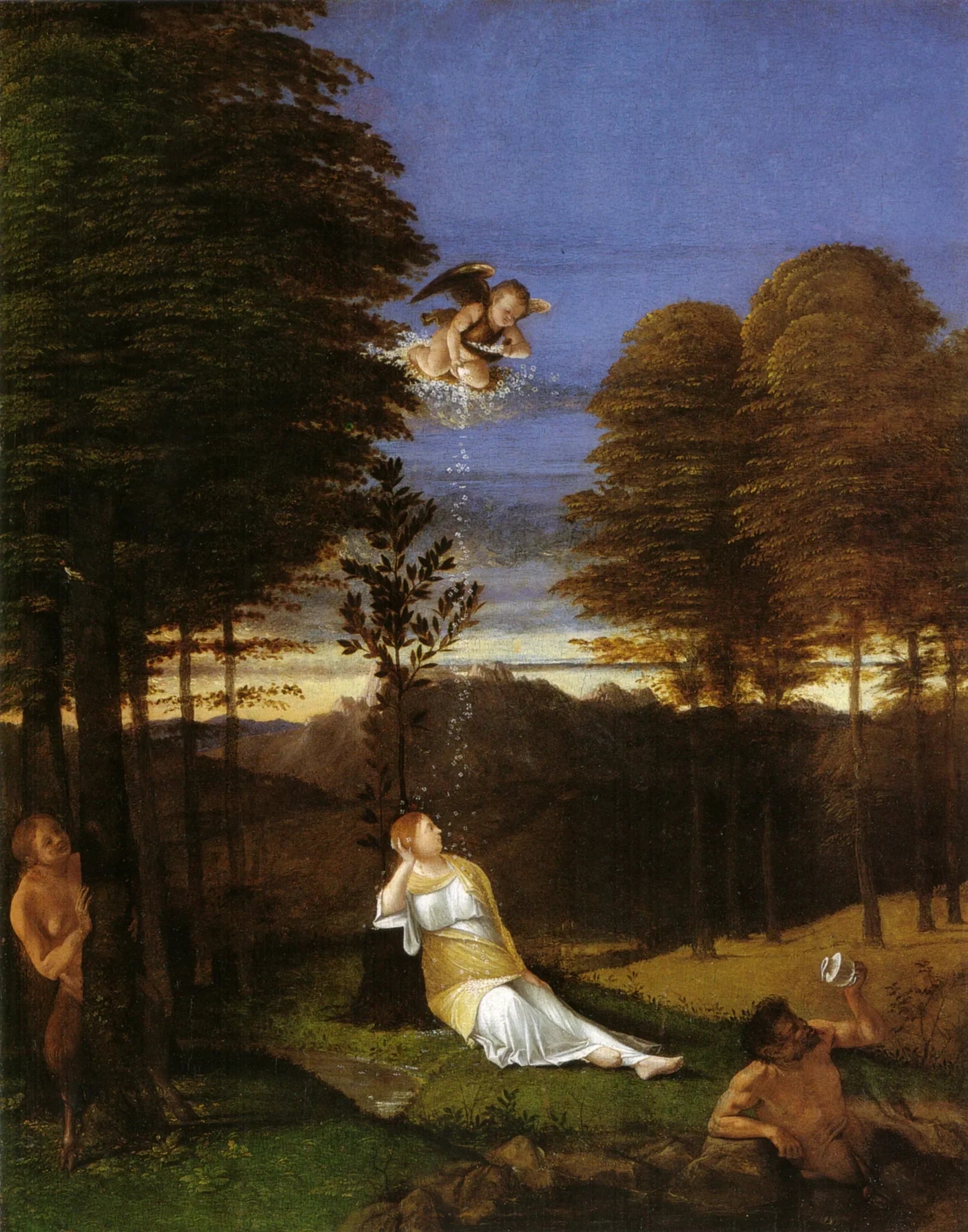 Allégorie de la chasteté - Lorenzo Lotto image 1 reproduction d’œuvre d’art à l’huile