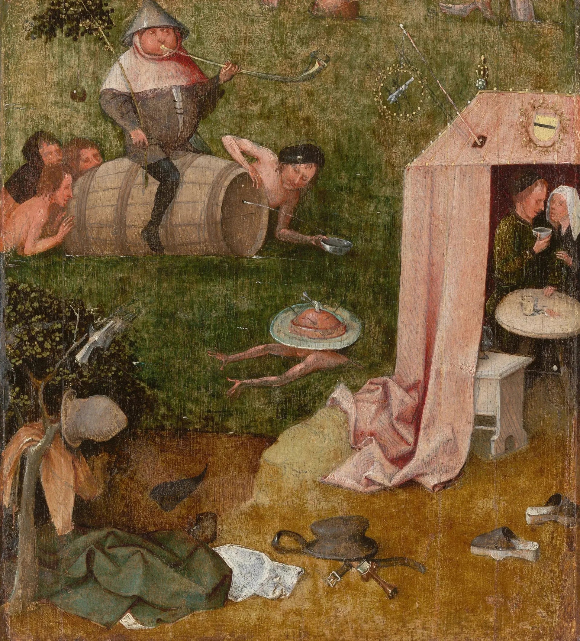 Allégorie de la débauche et du plaisir - Hieronymus Bosch image 1 reproduction réalisée par Alpha Reproduction