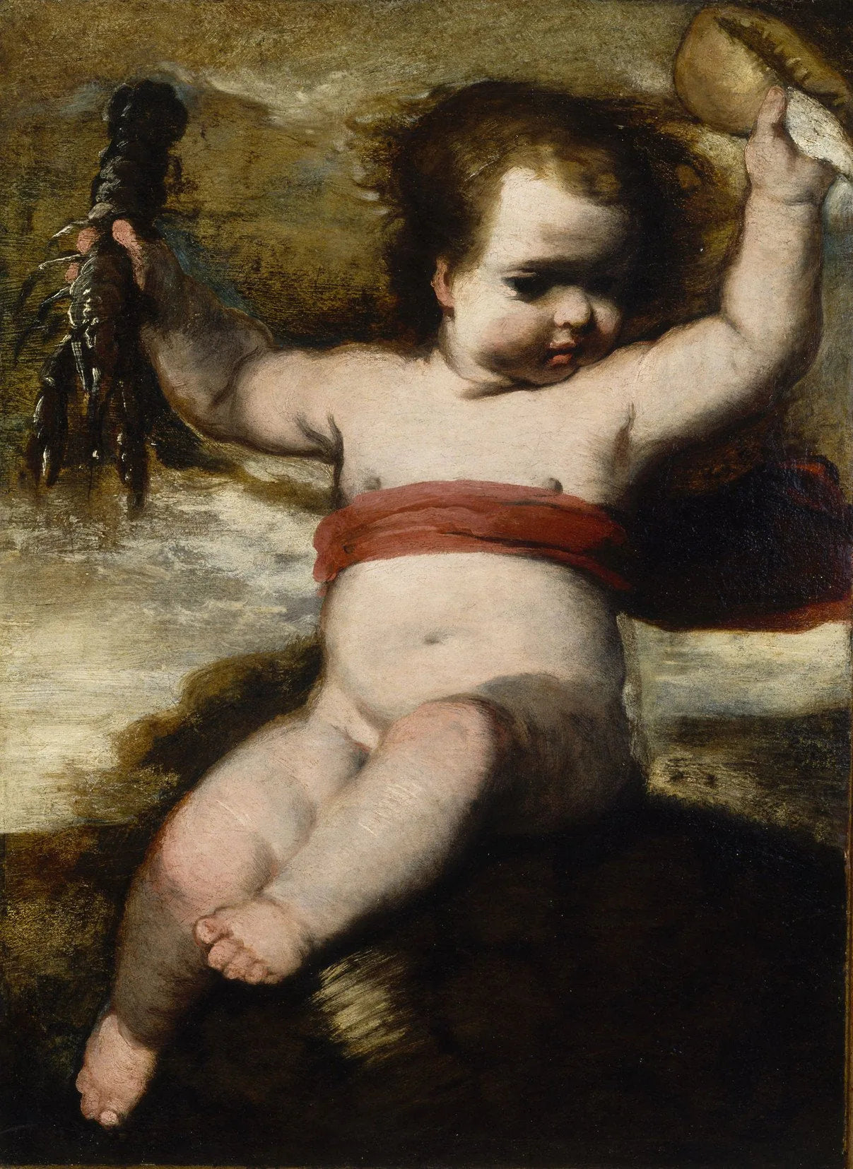 Allégorie de la mer - Bernardo Strozzi image 1 reproduction artisanale de tableau