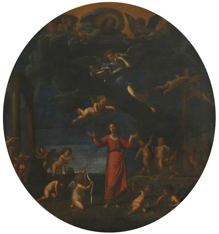 Allégorie de la Passion - Francesco Albani image 1 reproduction artisanale de tableau
