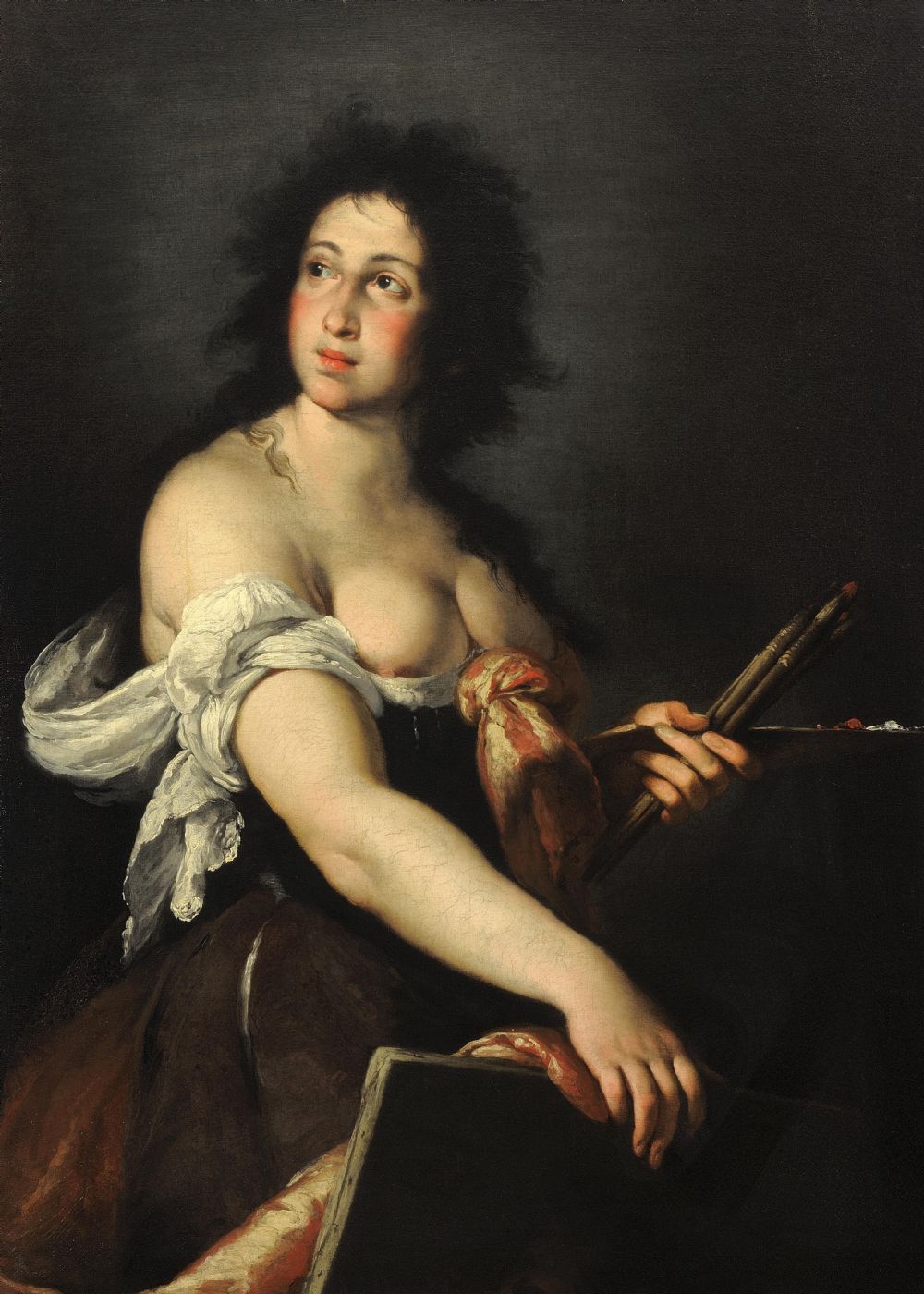 Allégorie de la peinture - Bernardo Strozzi image 1 tableau peint à l’huile sur toile