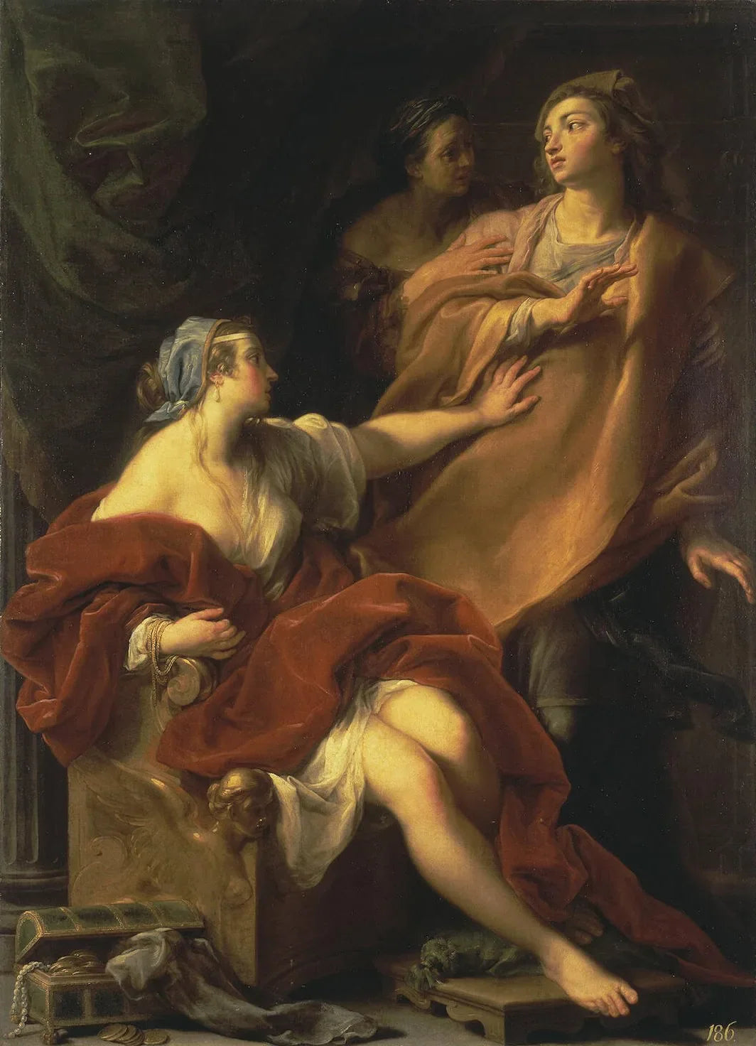 Allégorie de la sensualité - Pompeo Batoni image 1 copie peinte à la main à l’huile