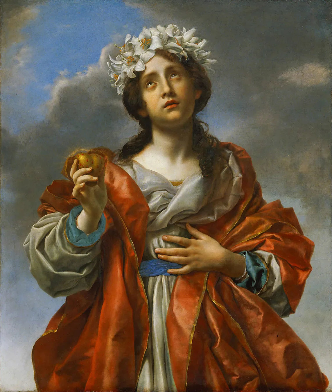 Allégorie de la sincérité - Carlo Dolci image 1 tableau peint à l’huile sur toile