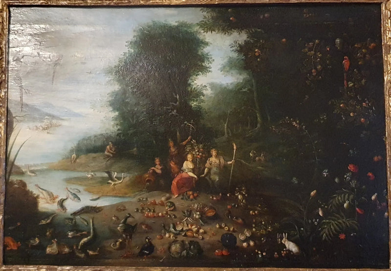 Allegorie der der Elemente - Jan Brueghel l'Ancien