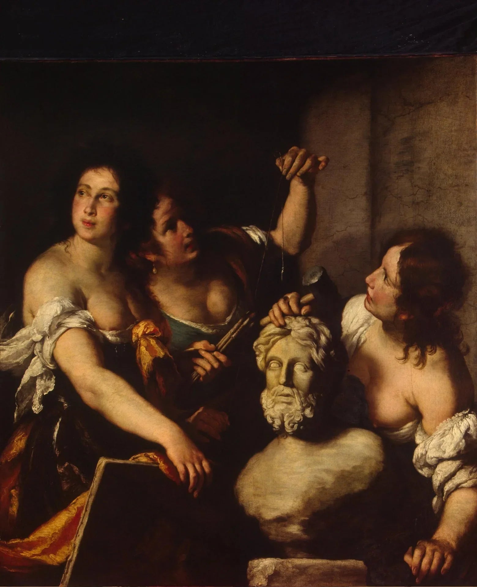 Allégorie des arts - Bernardo Strozzi image 1 reproduction réalisée par Alpha Reproduction