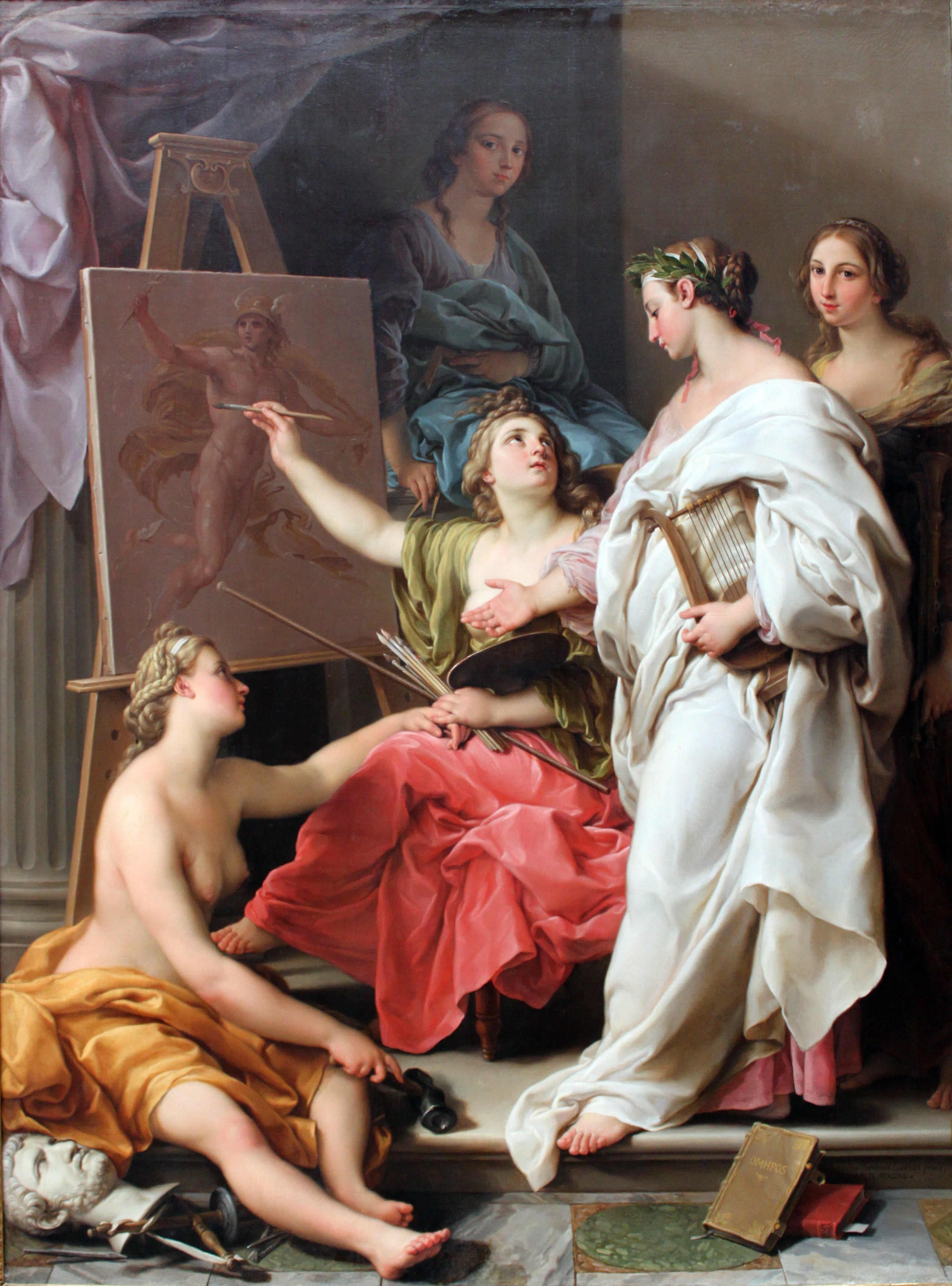 Allégorie des Arts - Pompeo Batoni - Alpha Reproduction