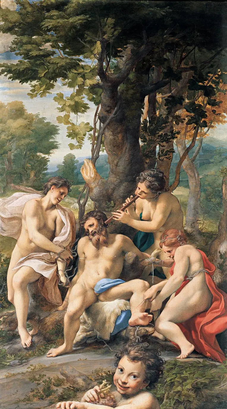 Allégorie des Vices - Antonio da Correggio image 1 copie de tableau peinte à la main