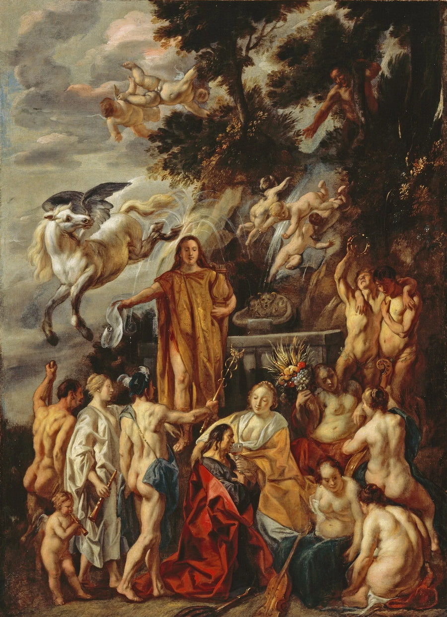 Allégorie du poète - Jacob Jordaens