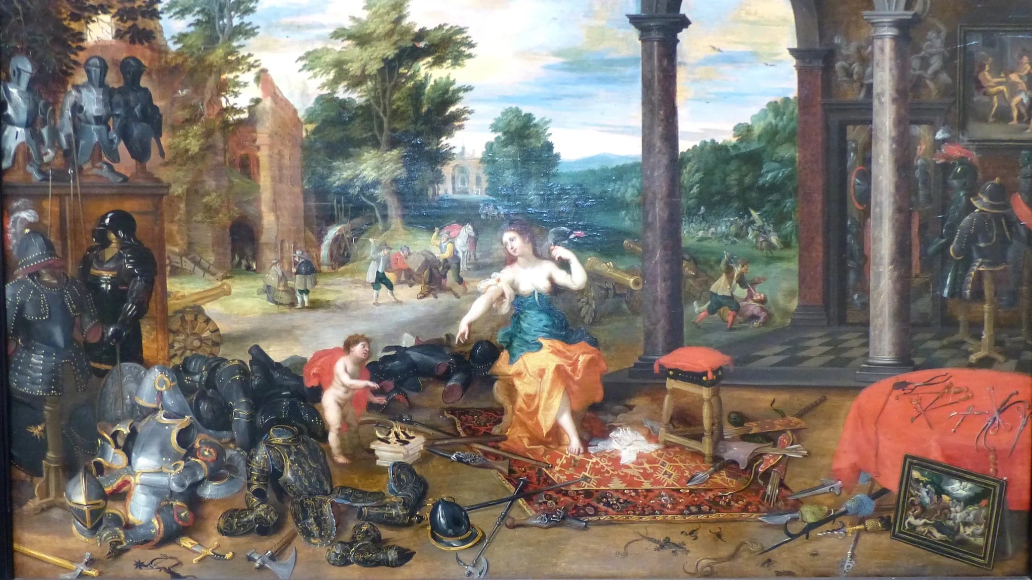 Allégorie du Toucher - Jan Brueghel le Jeune image 1 copie peinte à la main à l’huile