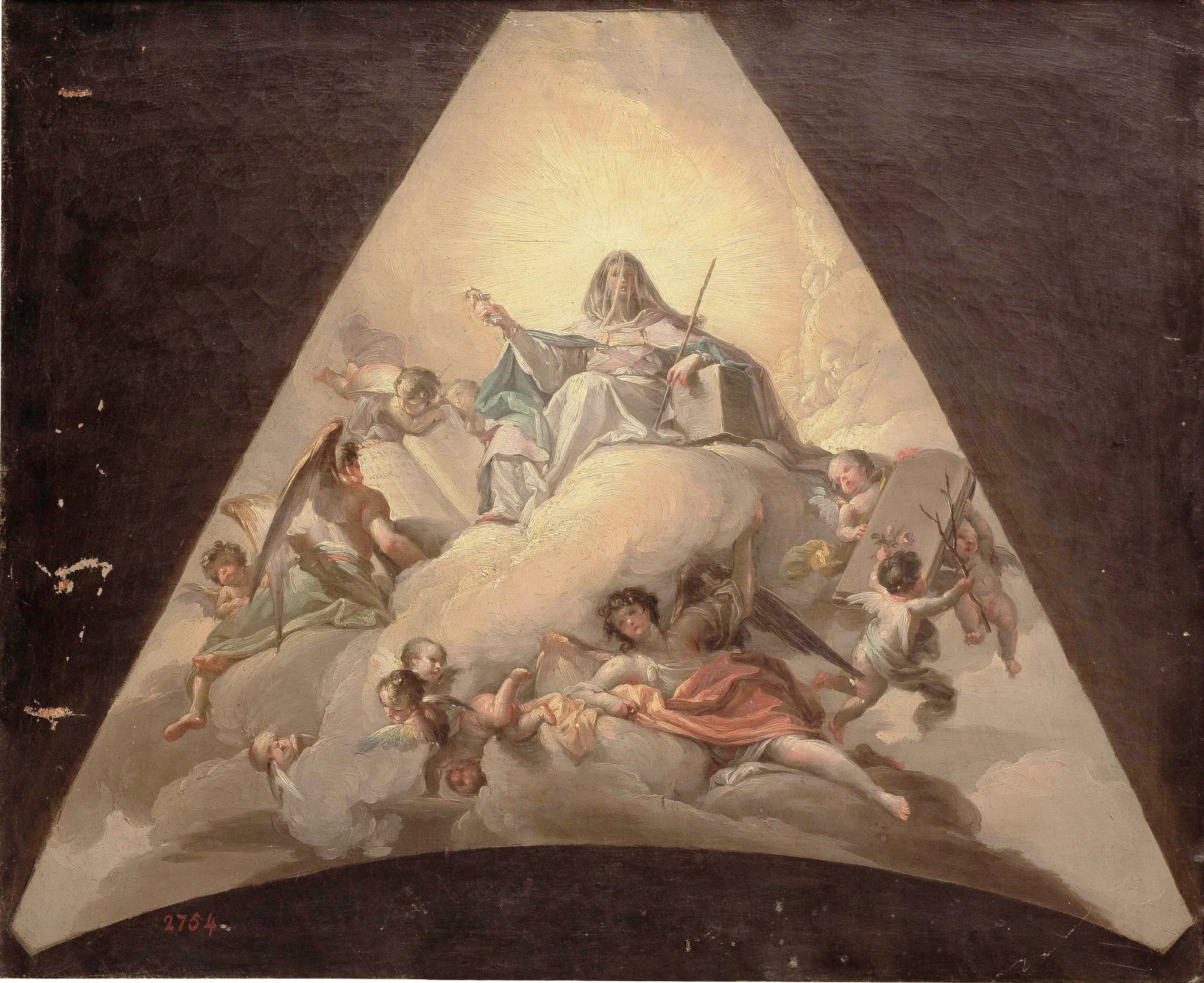 Allégorie de l'Église - Francisco Bayeu y Subias